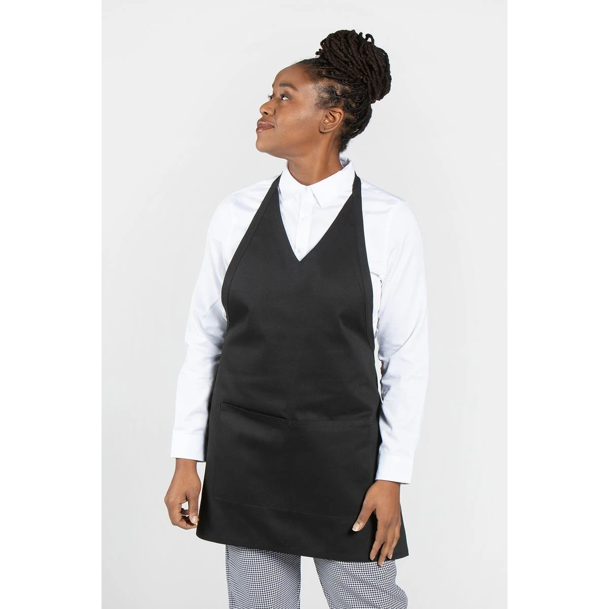 Classic V-Neck Apron 1