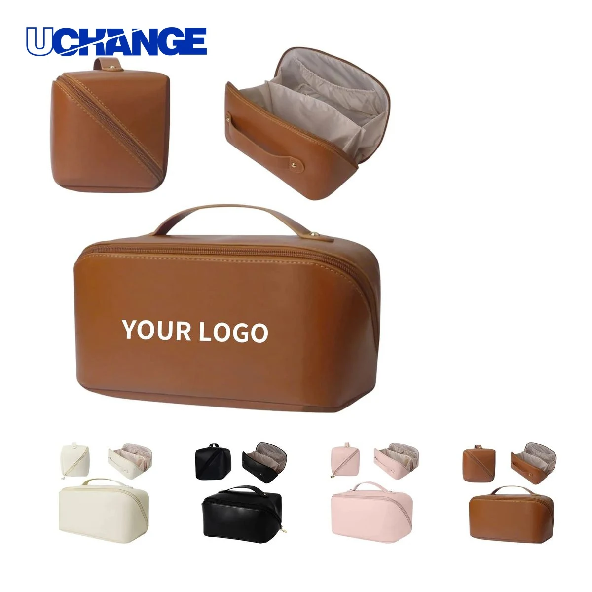 Durable PU Cosmetic Bag Organizer 1