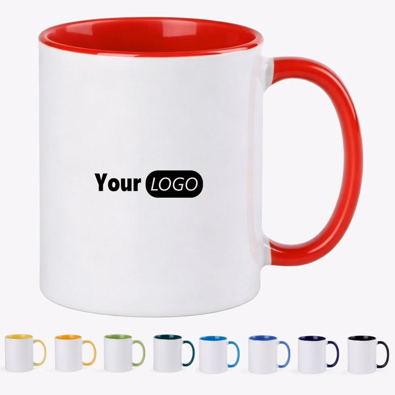 11oz Two Tone Ceramic Mug
