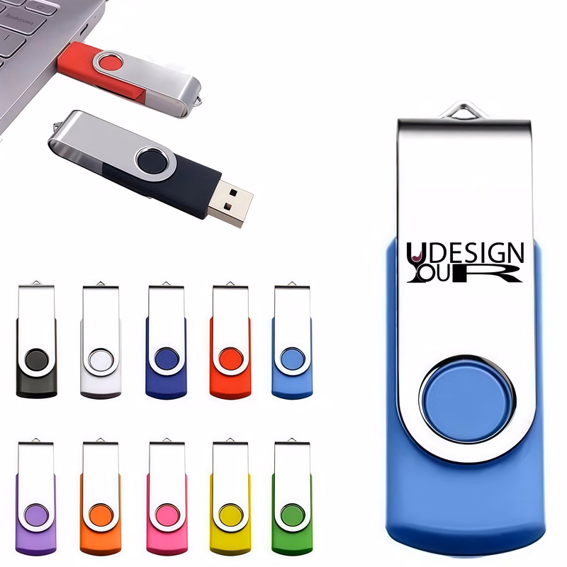 16GB Rapid Data Transfer Rotating USB Stick