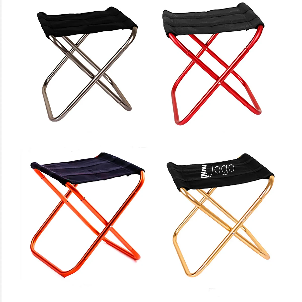 Aluminum Alloy Outdoor Folding Stool 1