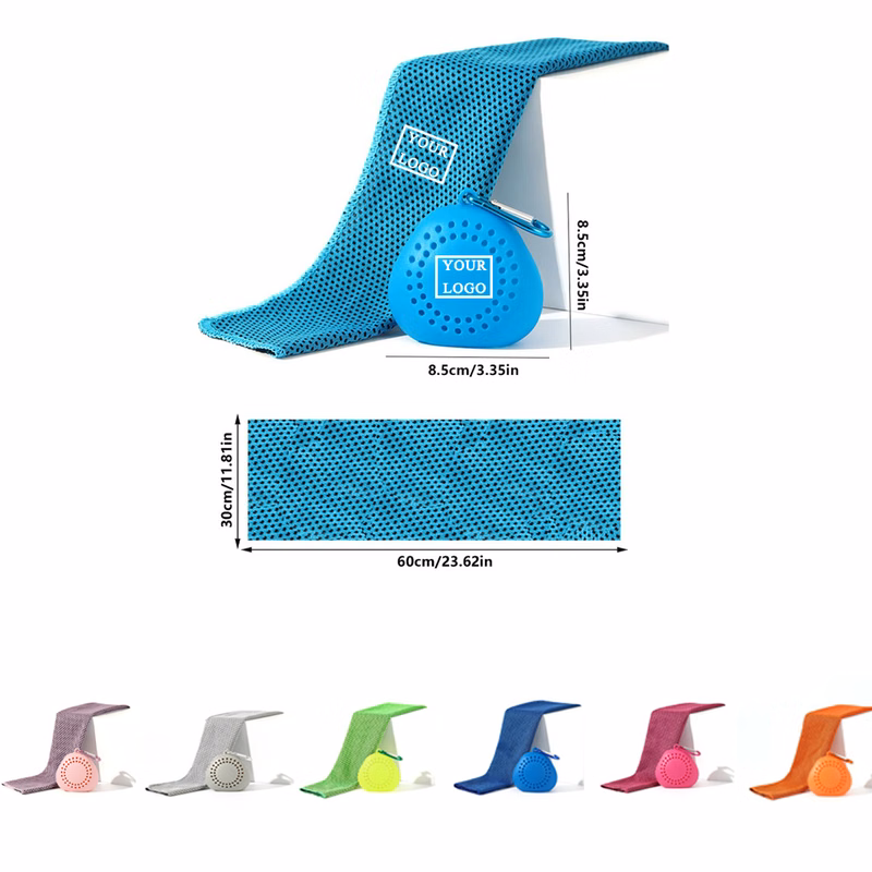 Portable Silicone Set Cooling Towels