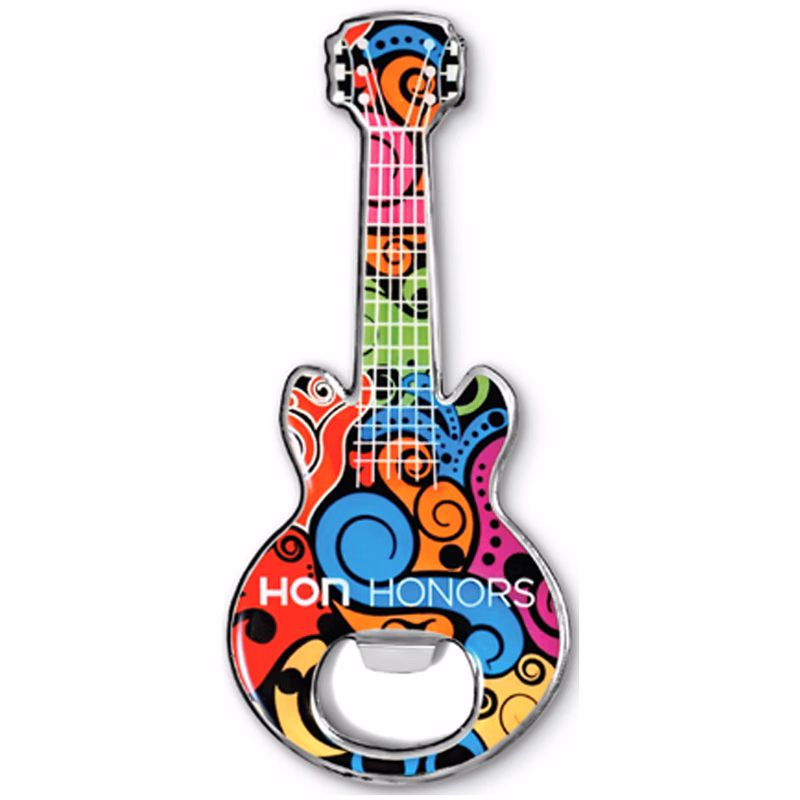 Stock Guitar Or Guitar Pick - With Magnet Back