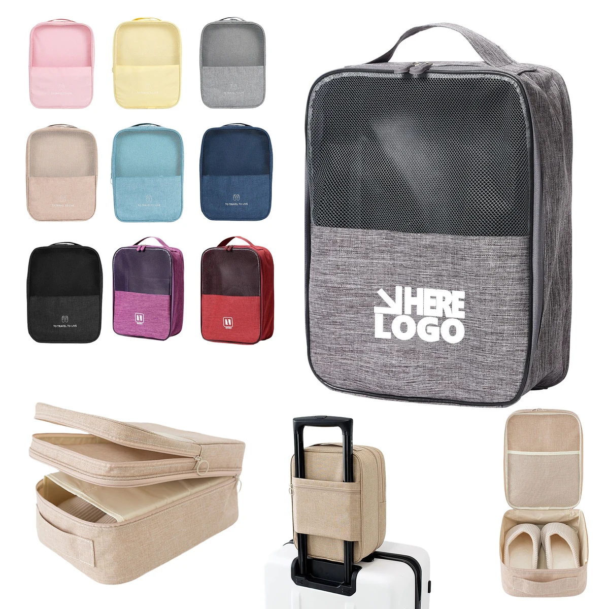 Travel Shoe Storage Pouch 1