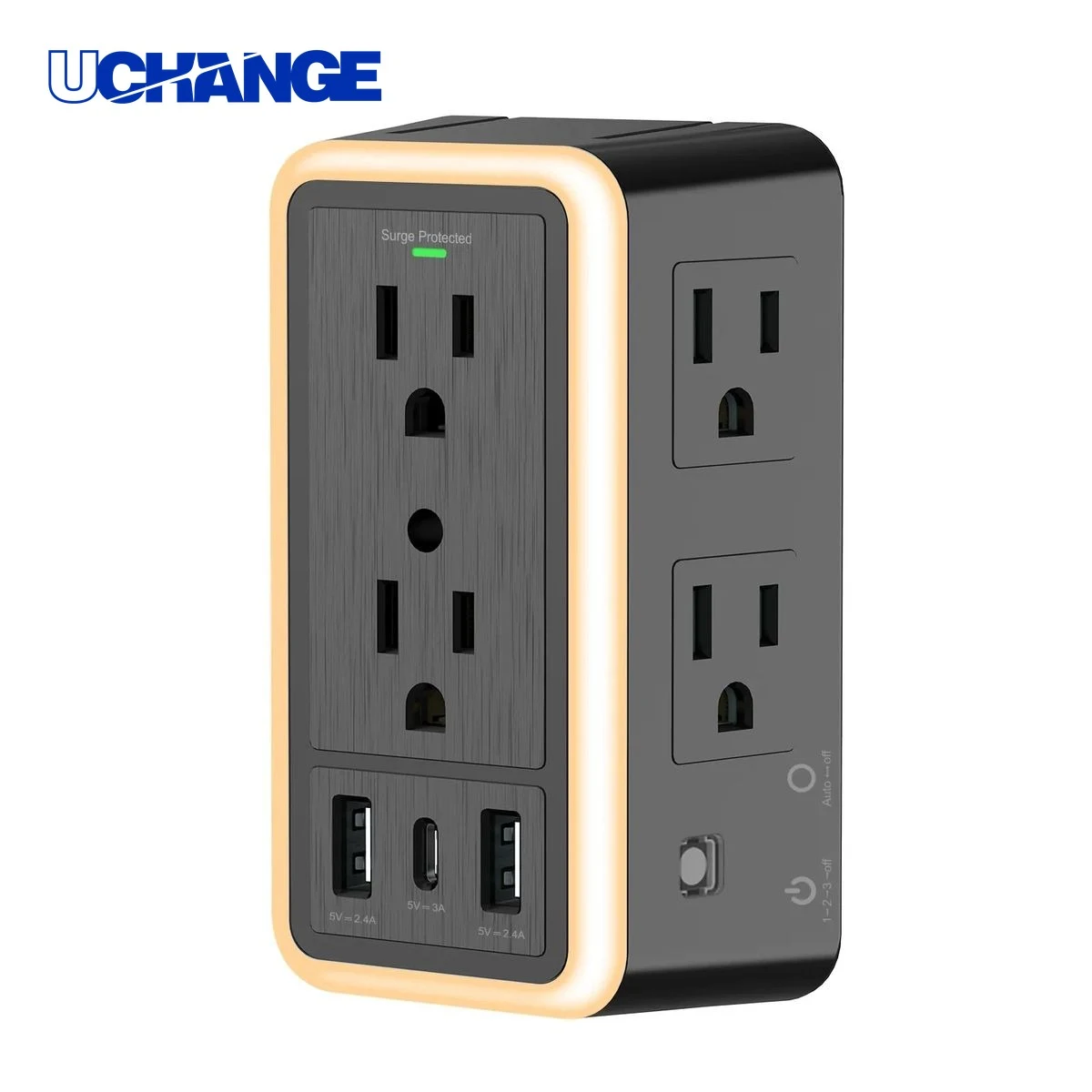 Multi-Outlet Power Strip with USB Ports 1