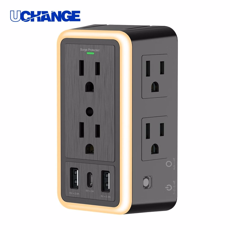 Multi-Outlet Power Strip with USB Ports