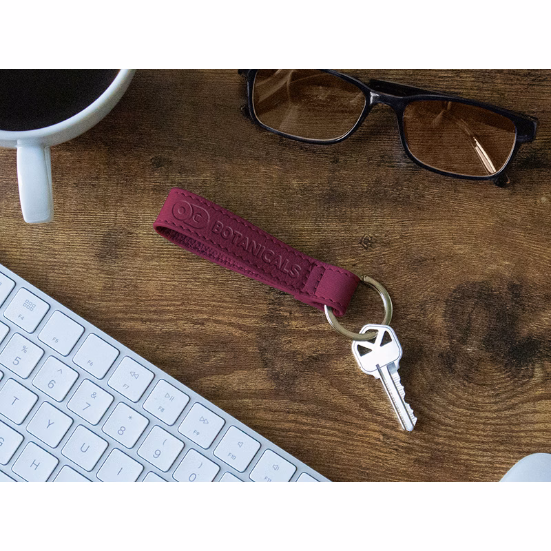 Real Leather Key Ring