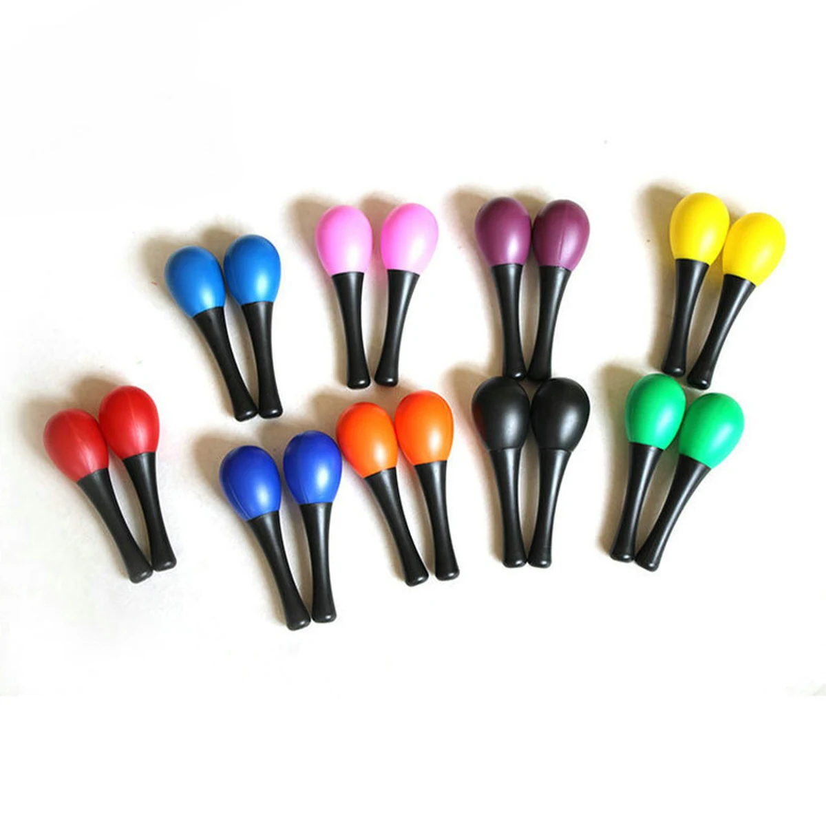 Colorful Custom Plastic Maracas 1