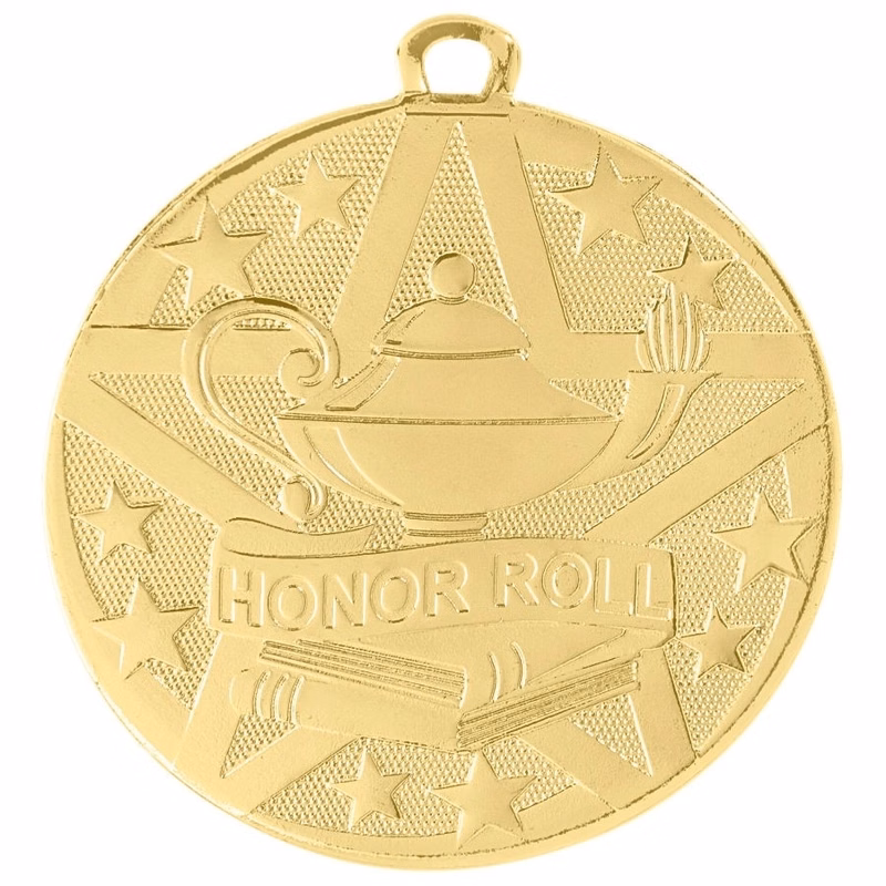 2" Bronze Superstar Honor Roll Medal