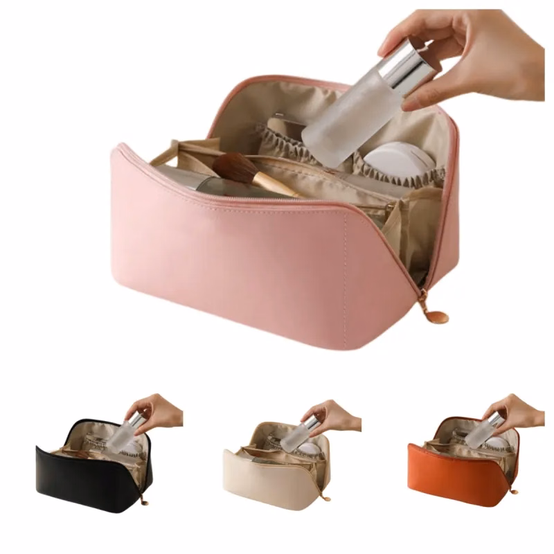 Pillow Shaped PU Makeup Bag