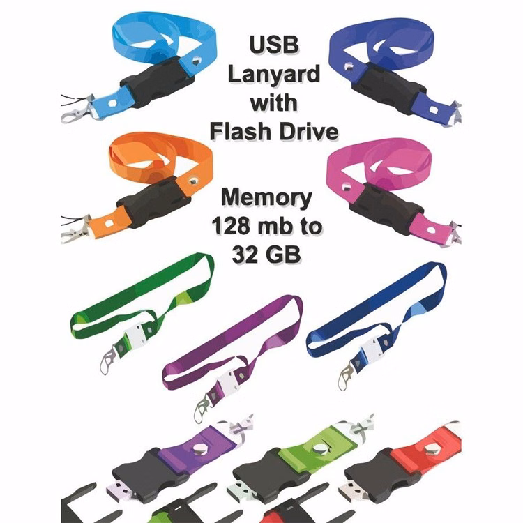 Lanyard Flash Drive / USB - 16 GB
