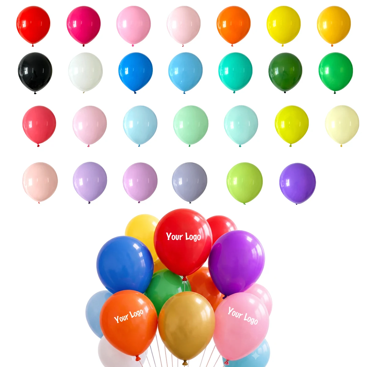 Customizable Logo Balloons For Wedding Parties 1