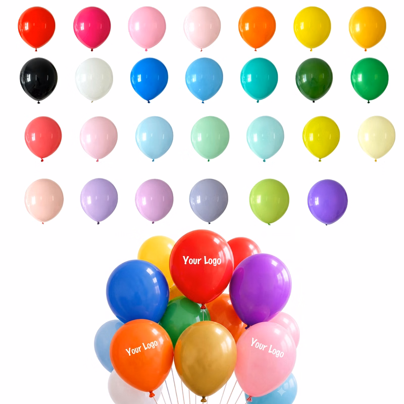 Customizable Logo Balloons For Wedding Parties