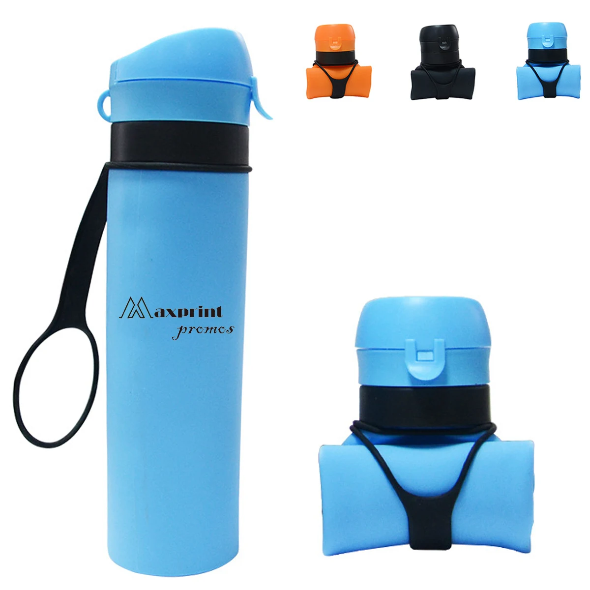 21 oz Silicone Folding Bottle 1