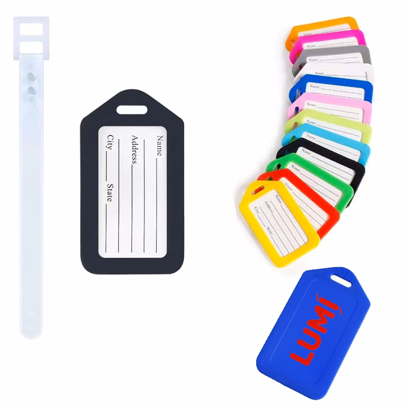 Plastic Luggage Tag? MOQ50