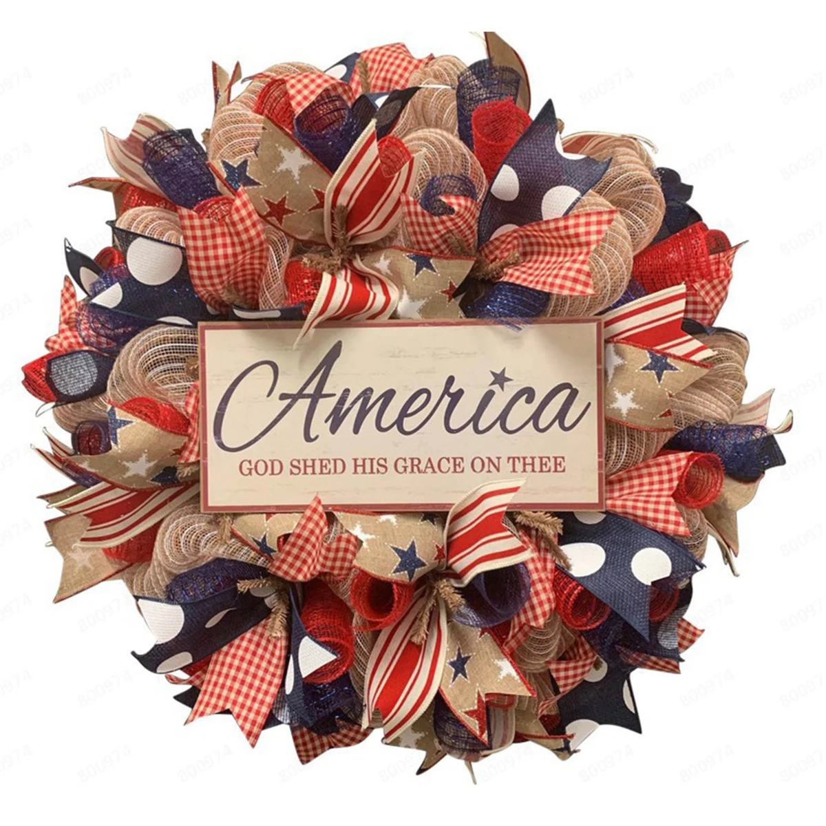 Memorial Day Garland Package Gift Decoration 1