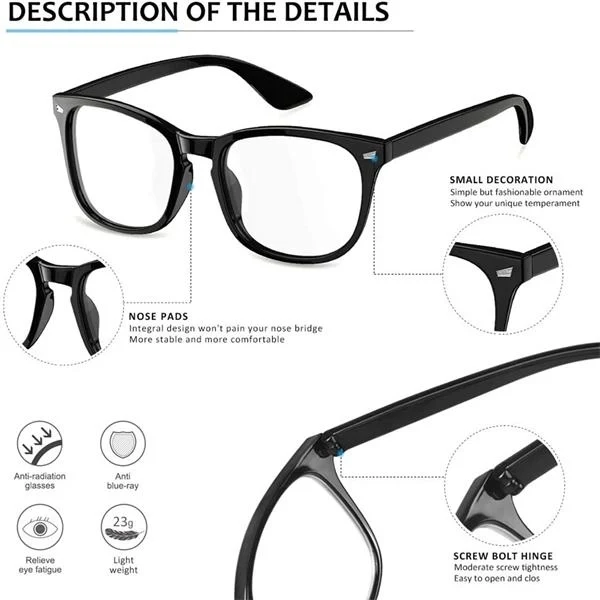 Blue Light Glasses Computer Glasses 1