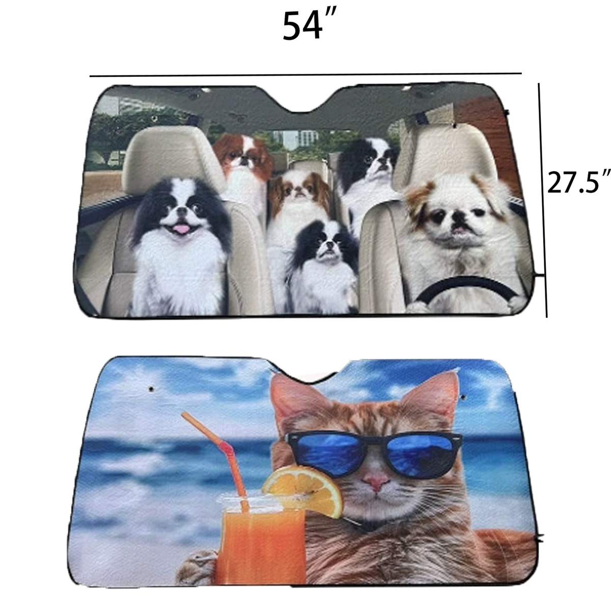 Folding Front Car Windshield Sunshade 1