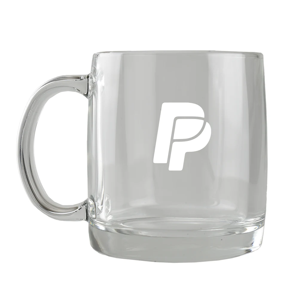 13 oz. Glass Cafe Mug 1