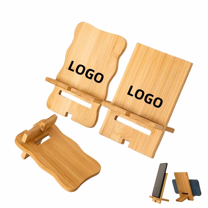 Multi-Functional Rechargeable Wooden Phone Stand