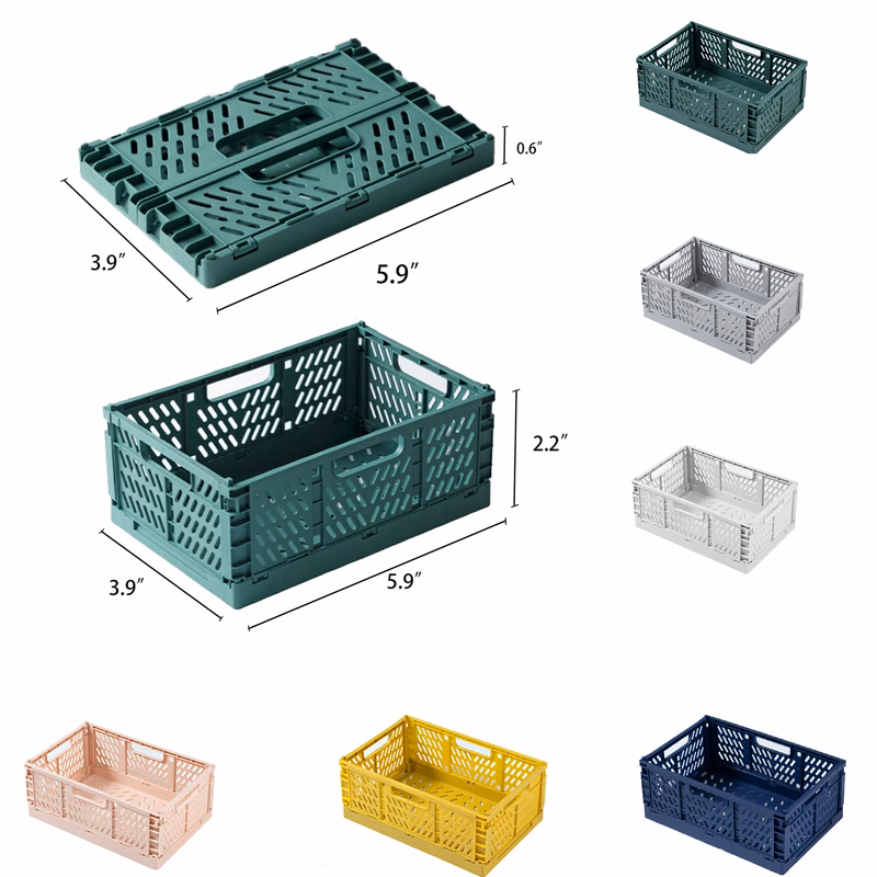 Mini Folding Plastic Storage Box