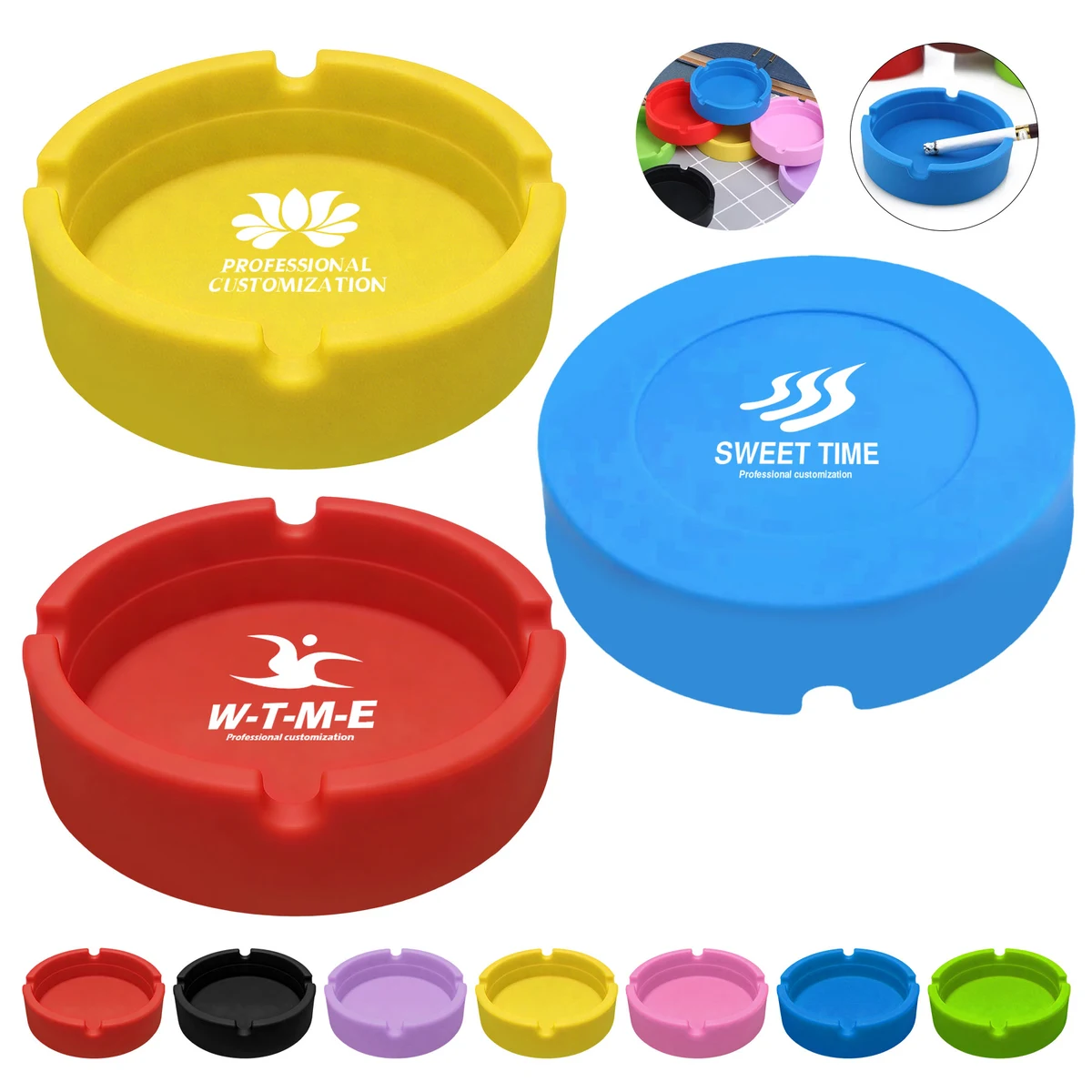 Silicone Ashtray 1