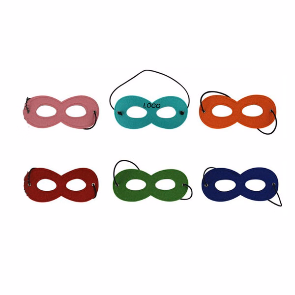 Round Halloween Mask