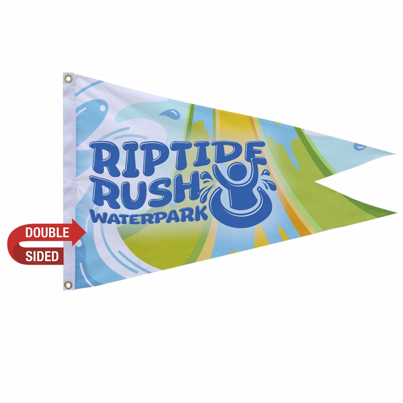 2' x 3' Nylon Burgee Flag Double-Sided