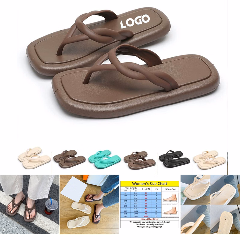 Thick Soled Flip Flops