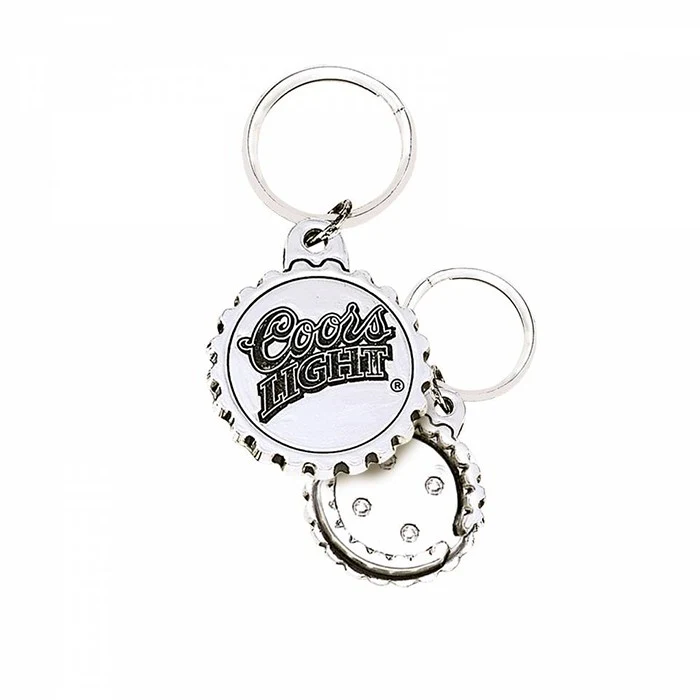 Twist-Off Bottle Opener Key Chain (1.5 in Dia) 1