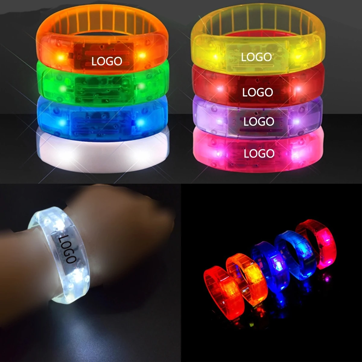 Sound Controlled Led Band Bracelets 1