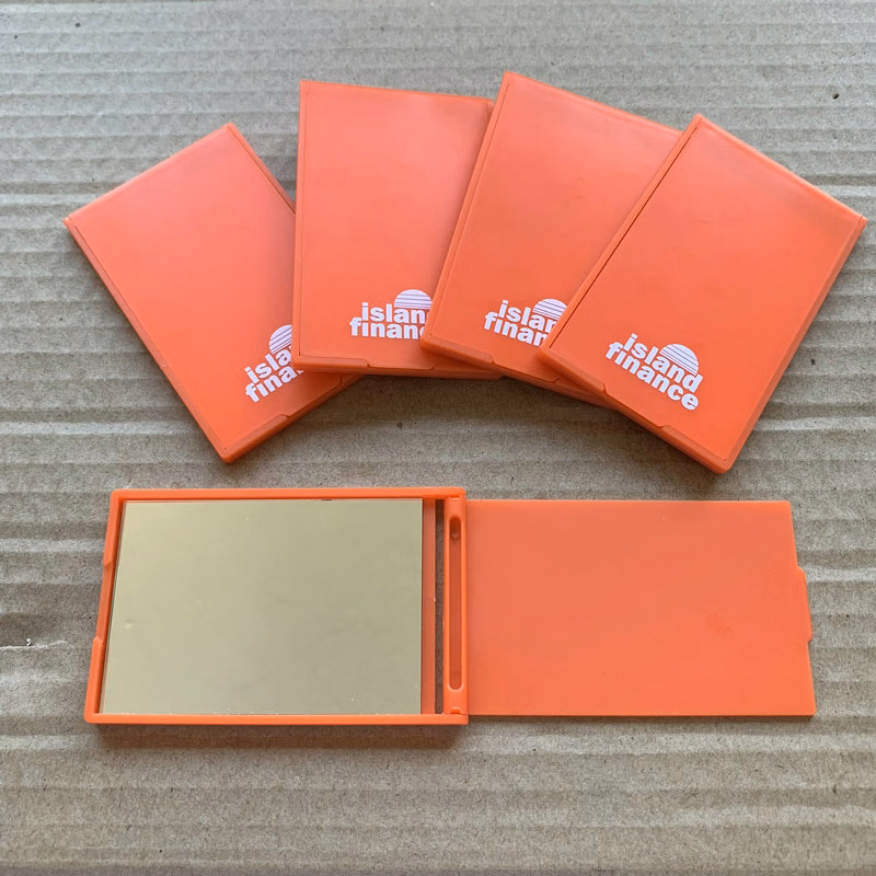 Compact Rectangle Travel Makeup Mirror