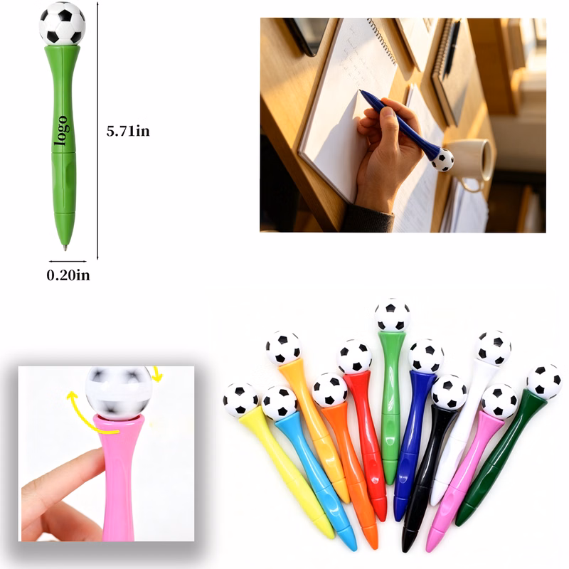 Fun Spinning Soccer Pen