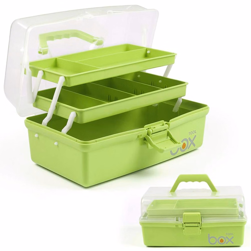 Three-Tier Multi-Use Storage Organizer Box
