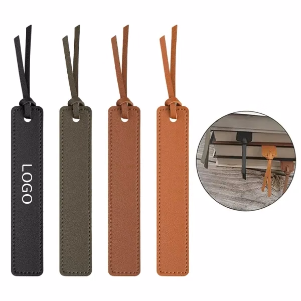 Mini Leather Bookmark