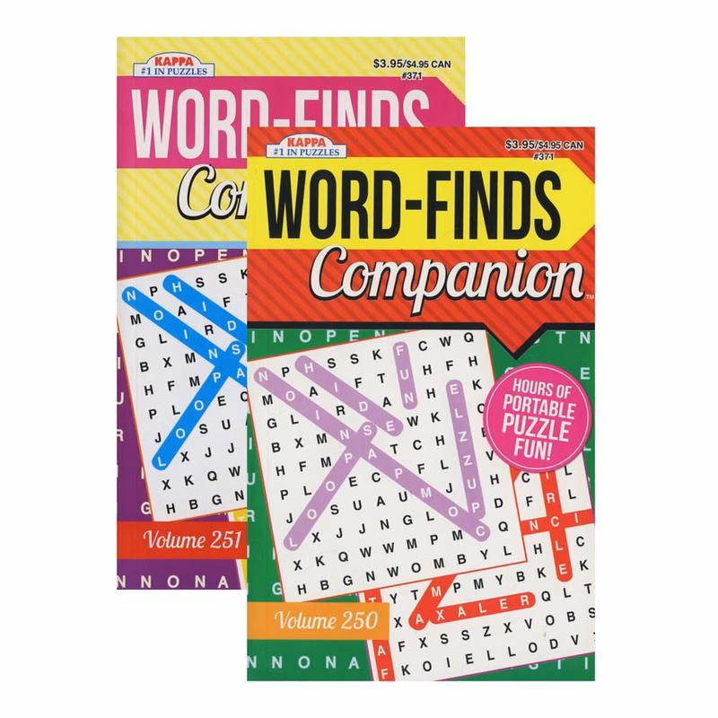Companion Series Puzzle Book - Four Titles
