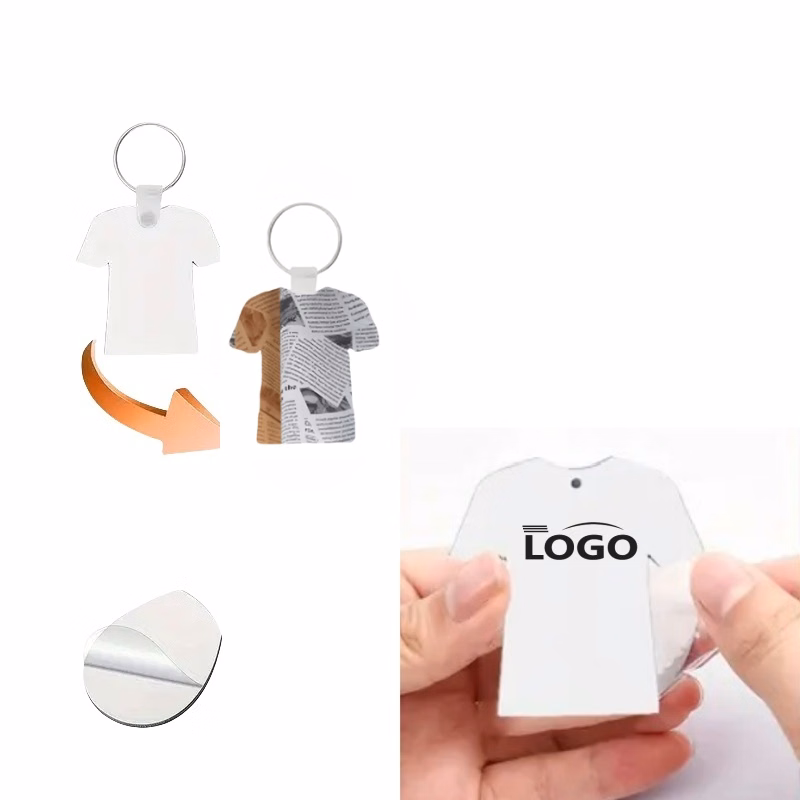 MDF Double-Sided Heat Transfer Football Key Chains