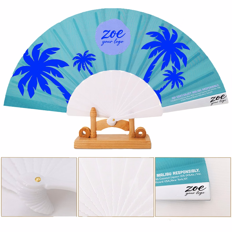 Multi Color Portable Folding Fan