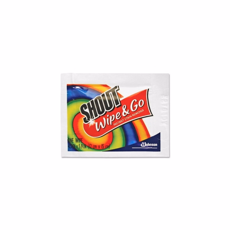 Instant Stain Remover Wipes - Individually Wrapped 80 Count