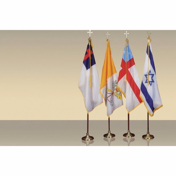 Religious Indoor Deluxe Flag Kit - 3' x 5'
