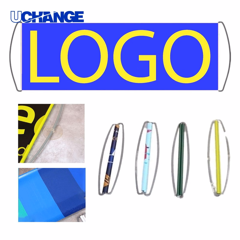 Retractable Handheld Banner Flag
