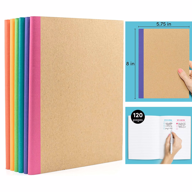 8 x 5.75 Inches Composition Notebook Journals