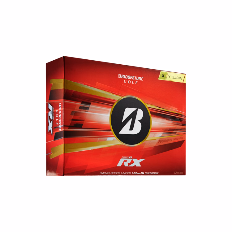 Bridgestone TOUR B RX Golf Balls - Yellow