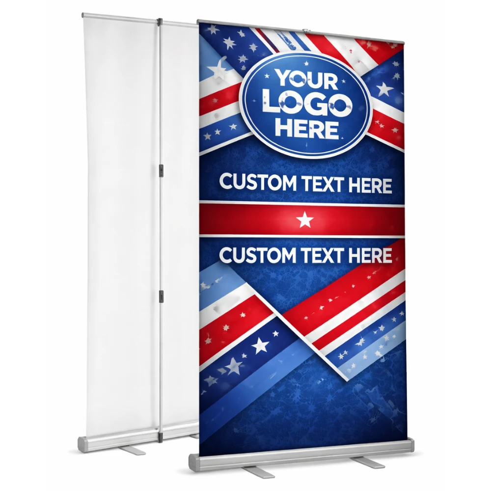 Promo Retractable Banner 33.5"x80" (Satin) 1
