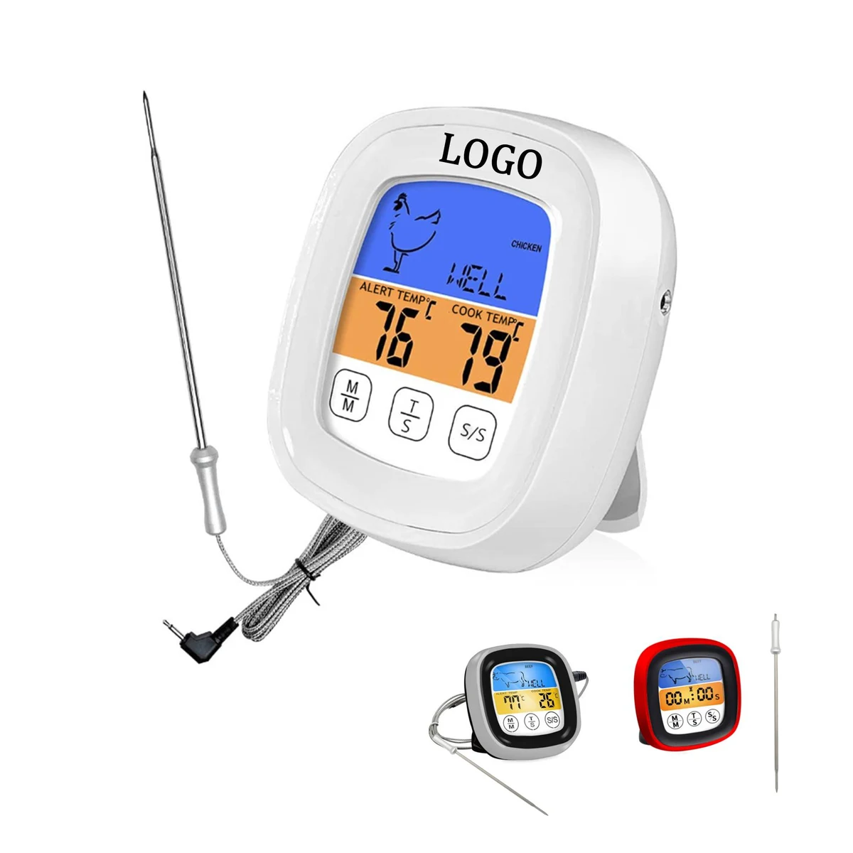 Instant Read Food Thermometer For Cooking 1