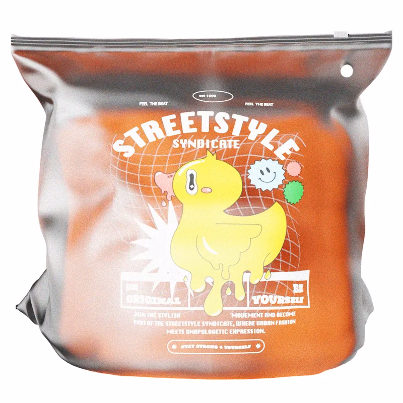 Zipper Frosted Bag