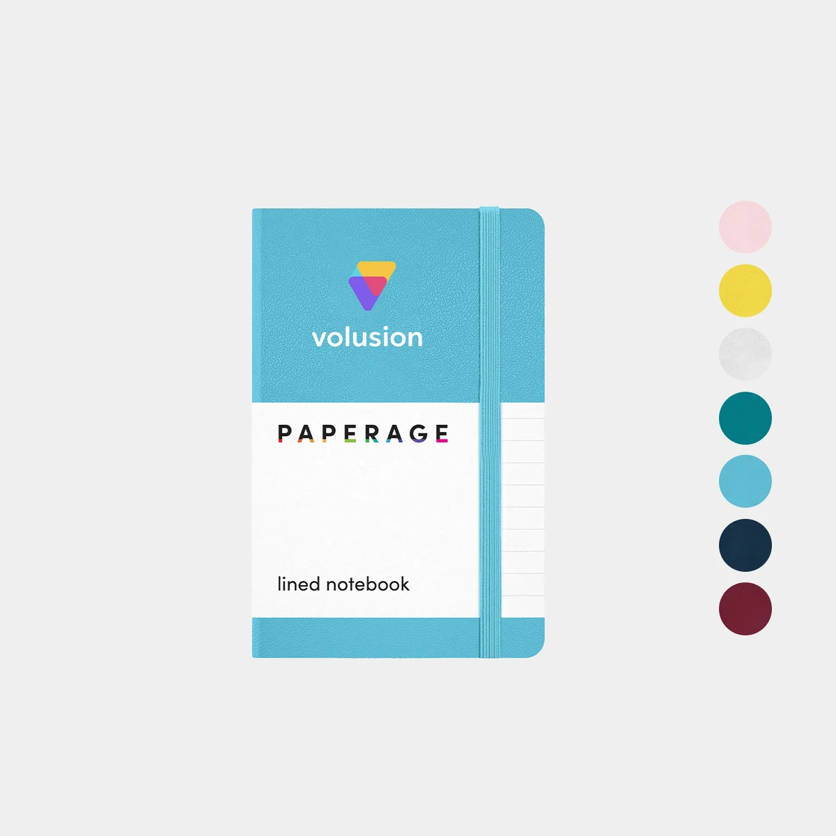 PAPERAGE® Pocket-Size Leather Journal Notebook with 160 Pages 1