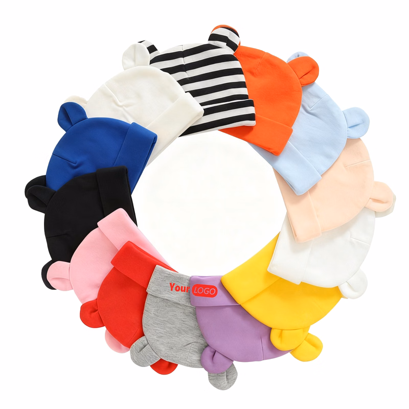 Newborn Double-Layer Pullover Baby Toddler Hat