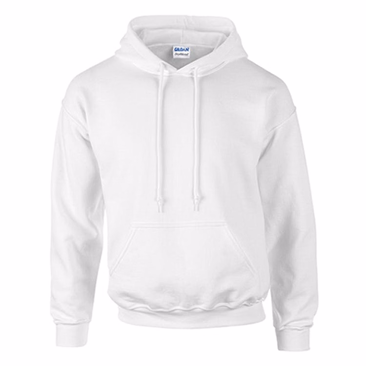 Irregular Gildan Heavy Blend Hoodies White XL