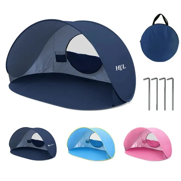 Portable Polyester Pop Up Camping Tent 1